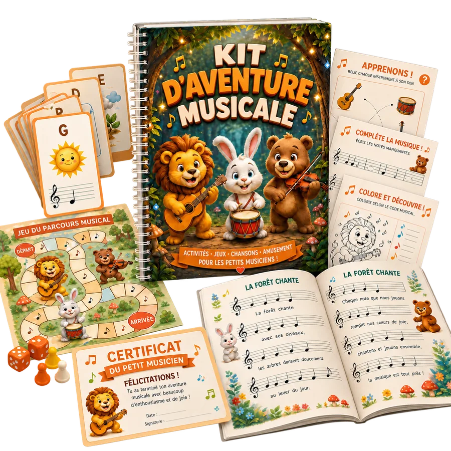 Pack à imprimer Musical Adventure Kit